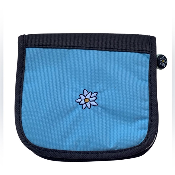SHERPANI Kai Light Blue & Brown Wallet Coin Purse Bag Woman’s Accessories NEW - Picture 3 of 11